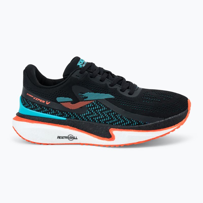 Men's running shoes Joma Viper black/turquoise 2