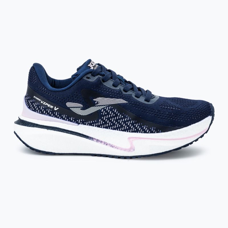 Women's running shoes Joma Viper navy/pink 2