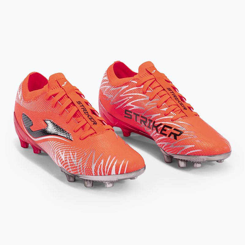 Joma Striker FG men's football boots coral 2