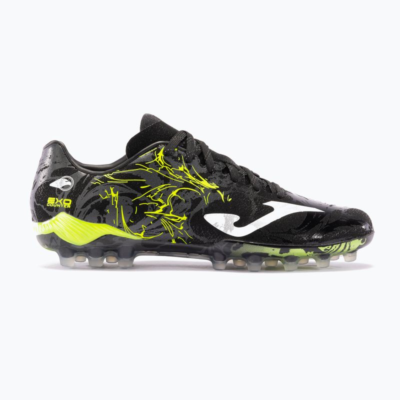 Men's Supercopa AG football boots black/lemon fluor 8