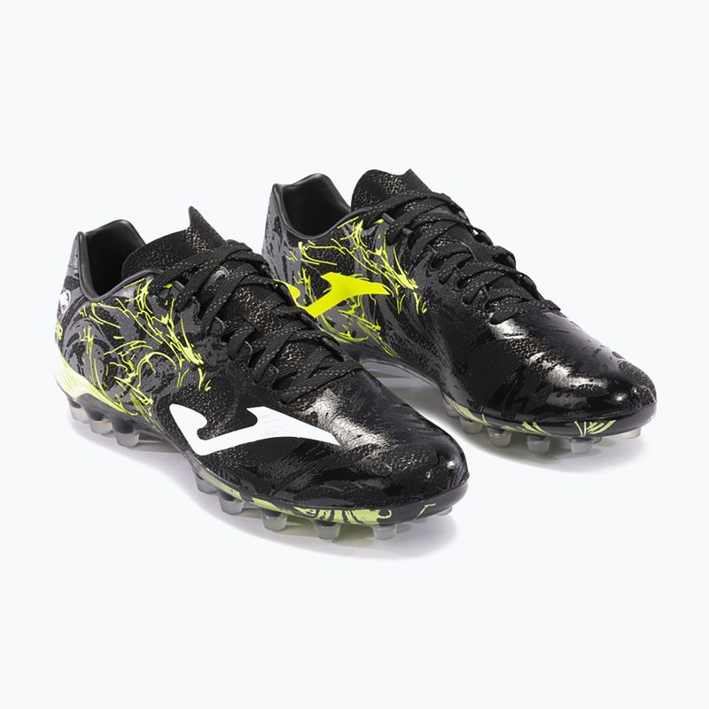 Men's Supercopa AG football boots black/lemon fluor 9