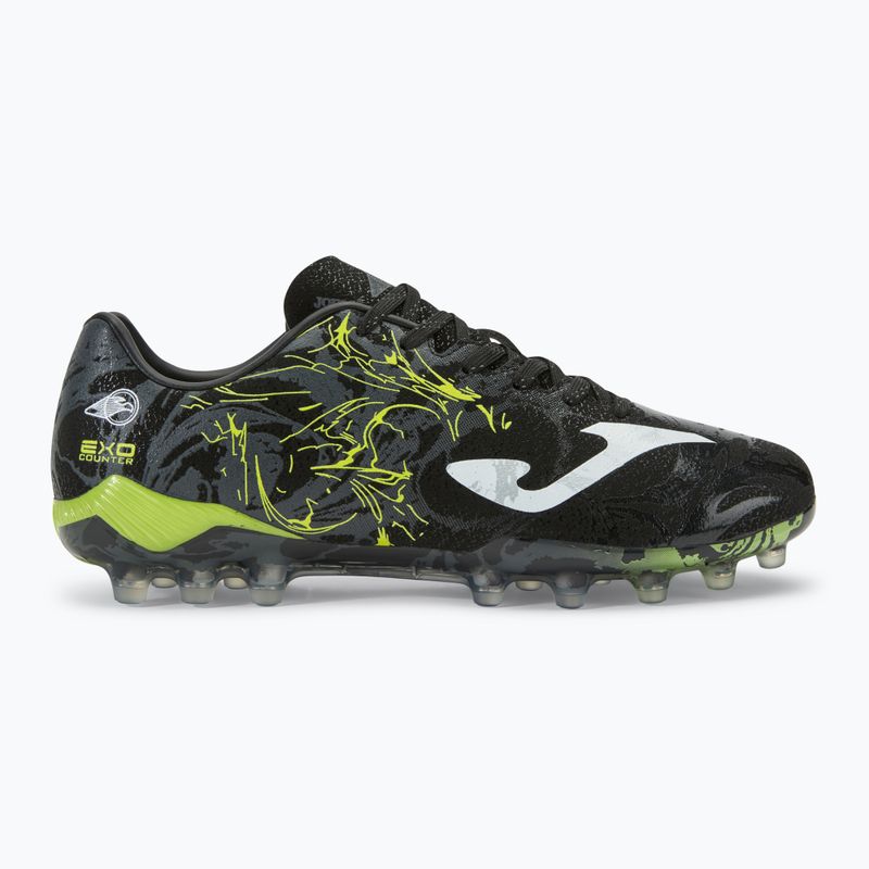 Men's Supercopa AG football boots black/lemon fluor 2