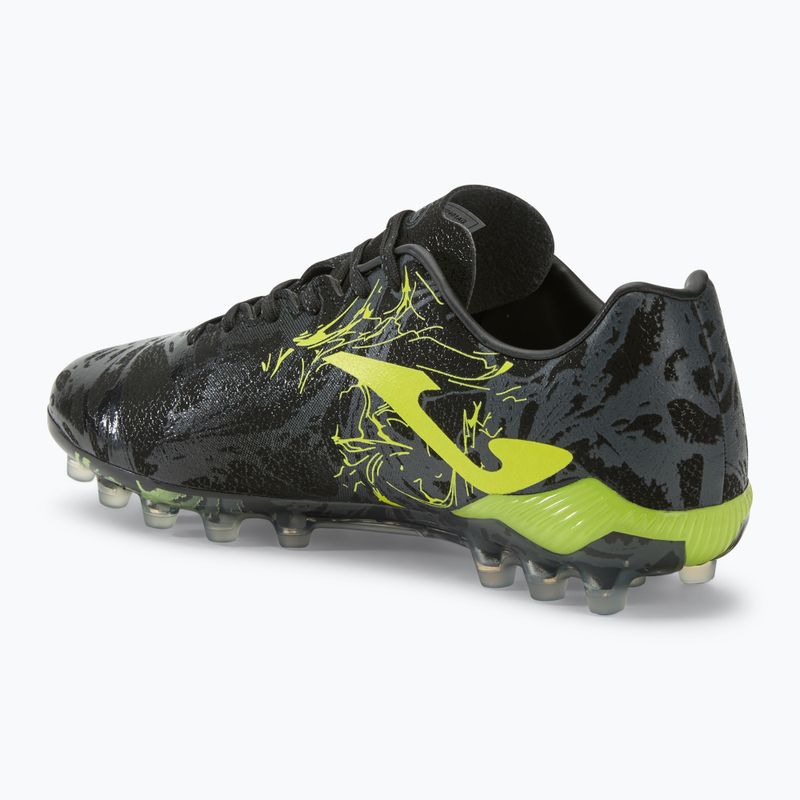 Men's Supercopa AG football boots black/lemon fluor 3