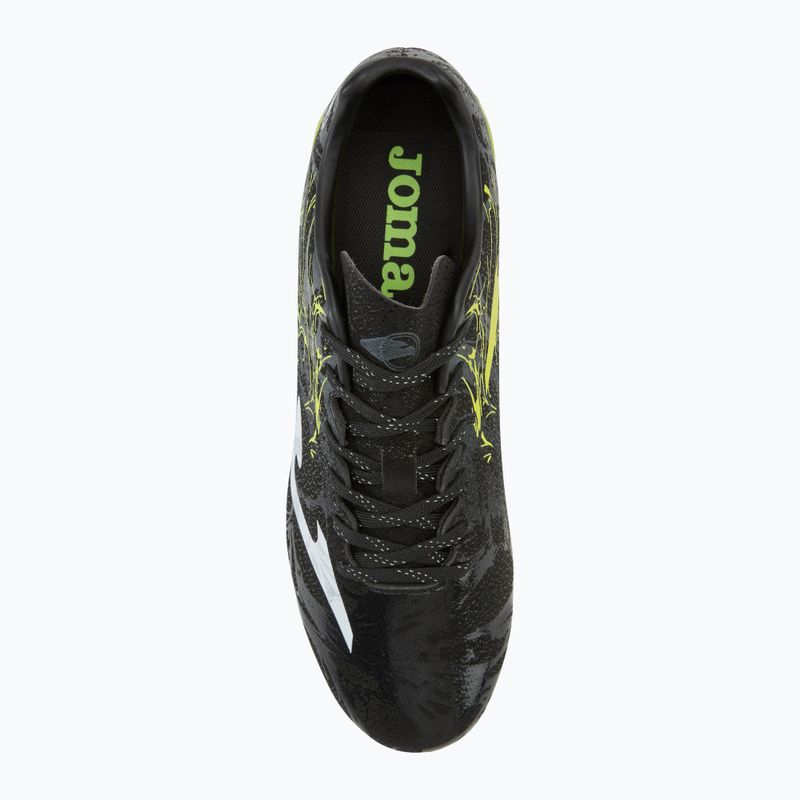 Men's Supercopa AG football boots black/lemon fluor 5