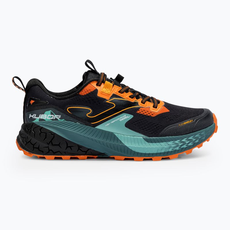 Men's Joma Kubor black/turquoise running shoes 8