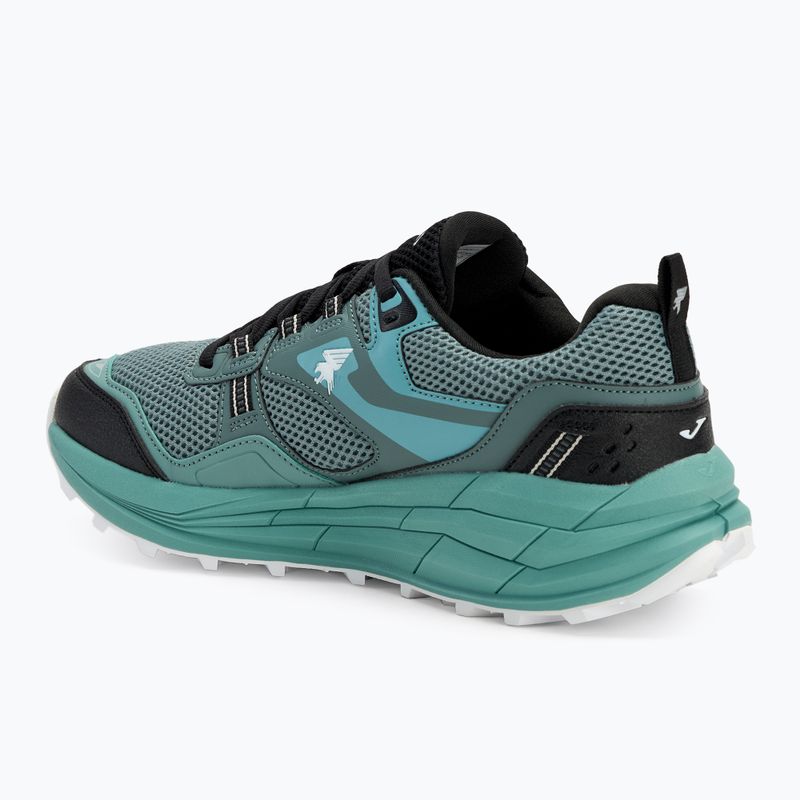 Joma Shock men's running shoes light grey/turquoise 3