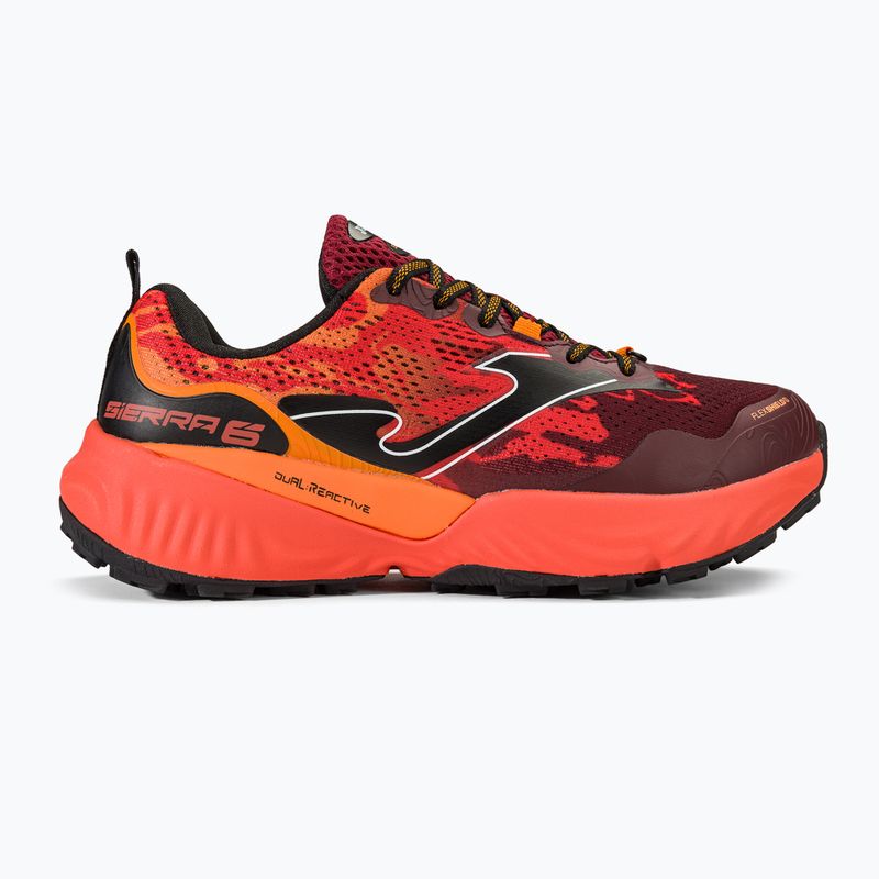 Joma Sierra garnet orange men's running shoes 2