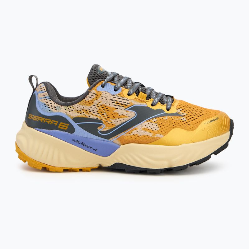 Joma Sierra mustard women's running shoes 2