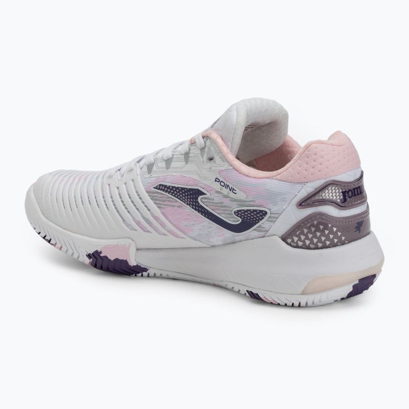 Women's tennis shoes Joma Point Lady AC white/pink 3