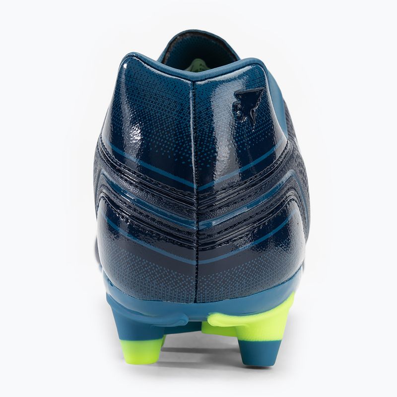 Men's Joma Aguila FG navy/green fluor football boots 6
