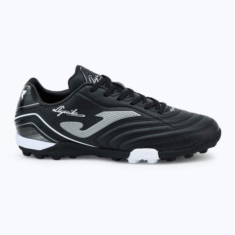 Men's Joma Aguila TF football boots black/white 2