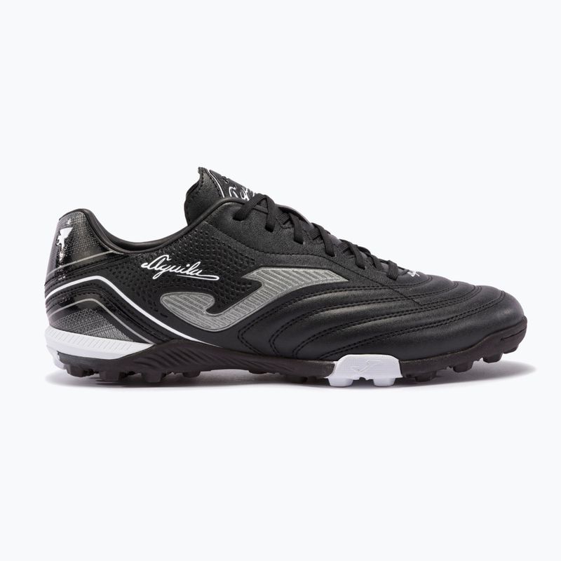 Men's Joma Aguila TF football boots black/white 8