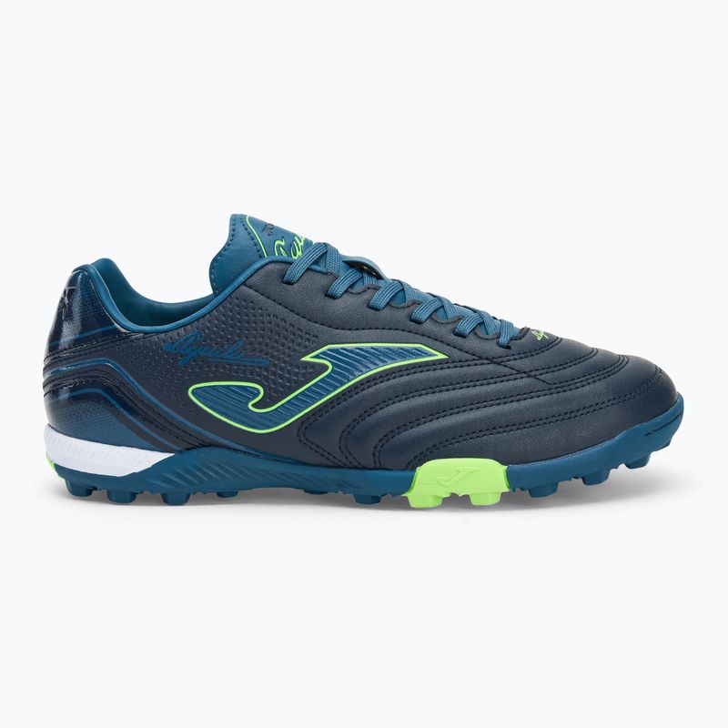 Joma Aguila TF men's football boots navy/green fluor 2