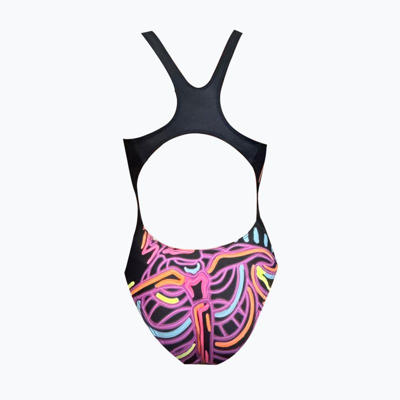 Women's one-piece swimsuit RAS Fluid Race Back multicolour 2