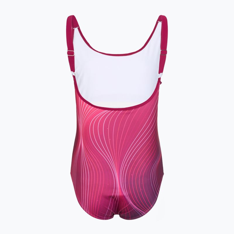 Women's one-piece swimsuit RAS Bera U-Back garnet 2