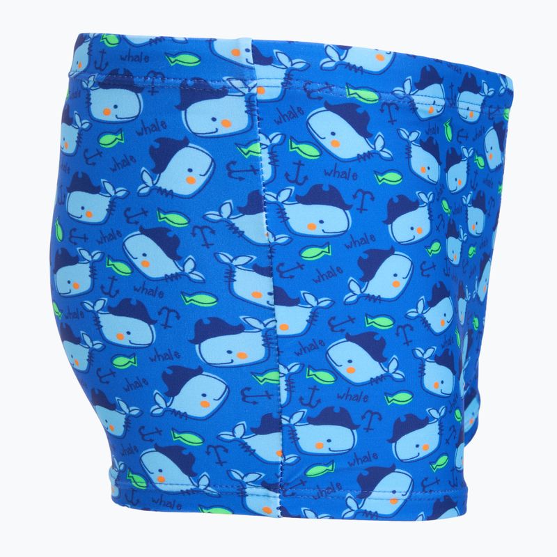 Children's swim boxers RAS Whale Trunks denim blue 3