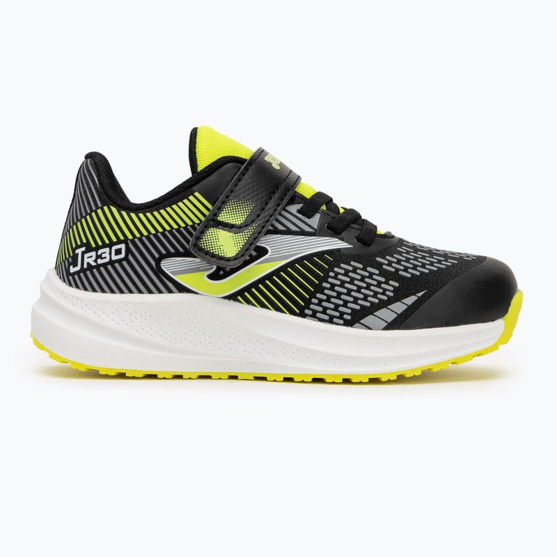 Joma 30 black/lemon fluor children's running shoes 4