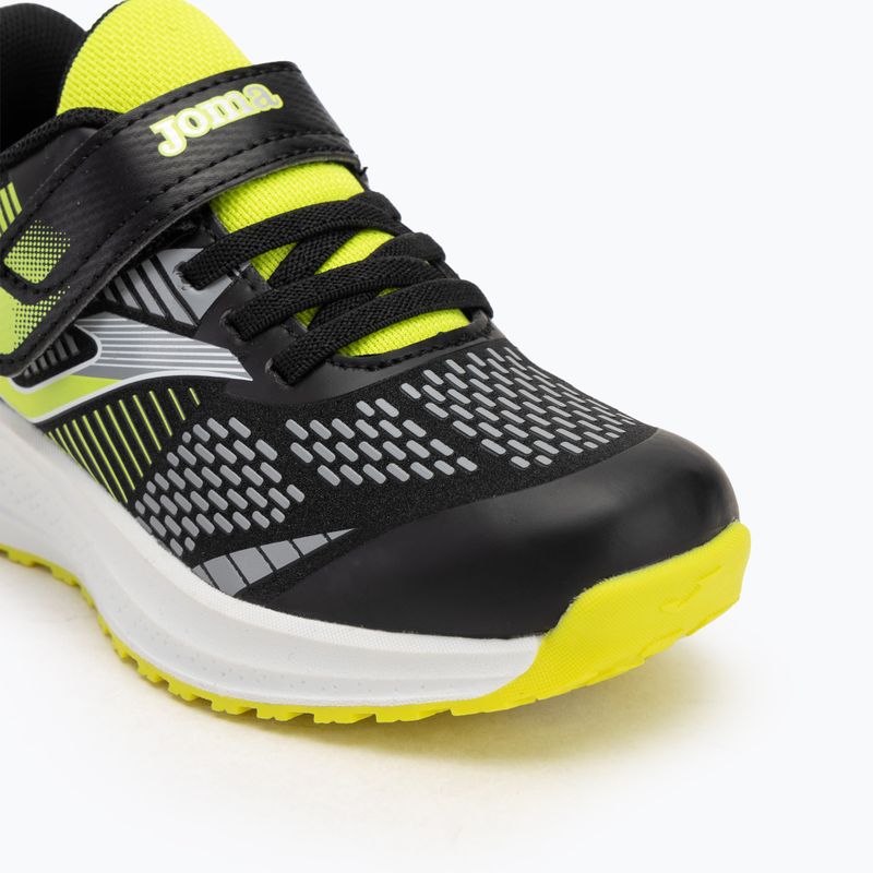 Joma 30 black/lemon fluor children's running shoes 14
