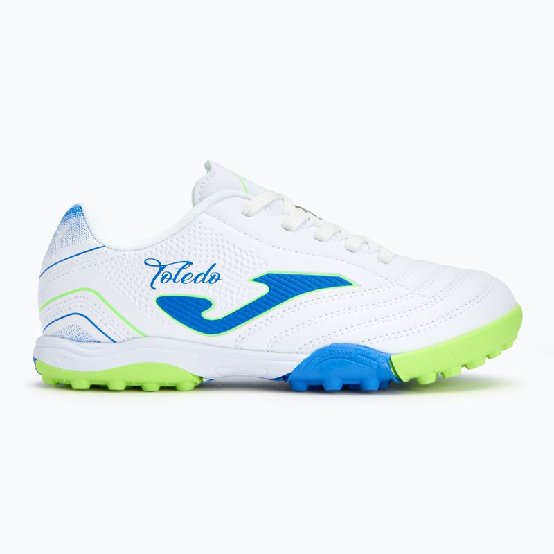 Children's football boots Joma Toledo TF white 2