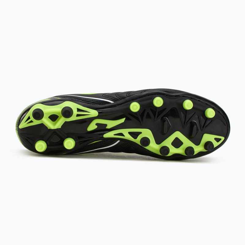Men's football boots Joma Aguila FG black/yellow 4