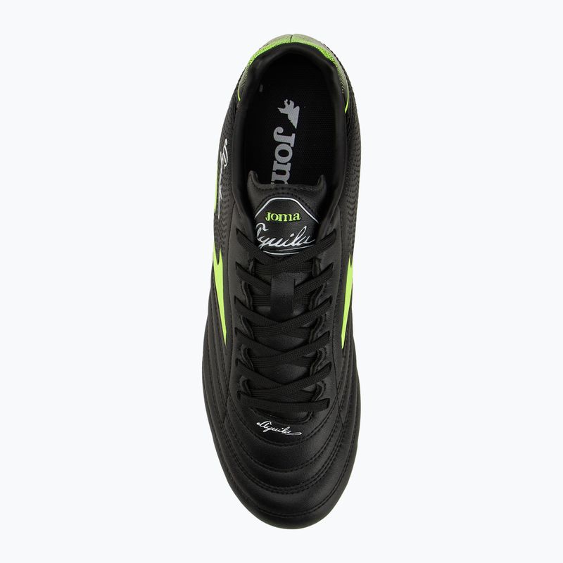 Men's football boots Joma Aguila FG black/yellow 5