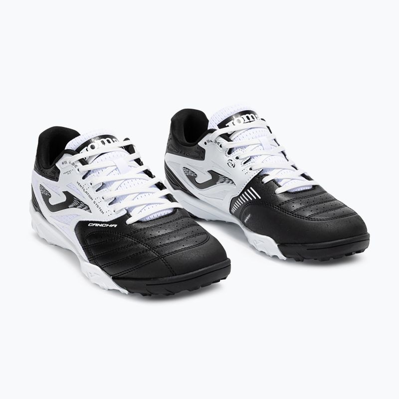 Men's football boots Joma Cancha TF black/white 9