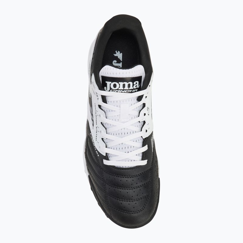Men's football boots Joma Cancha TF black/white 5