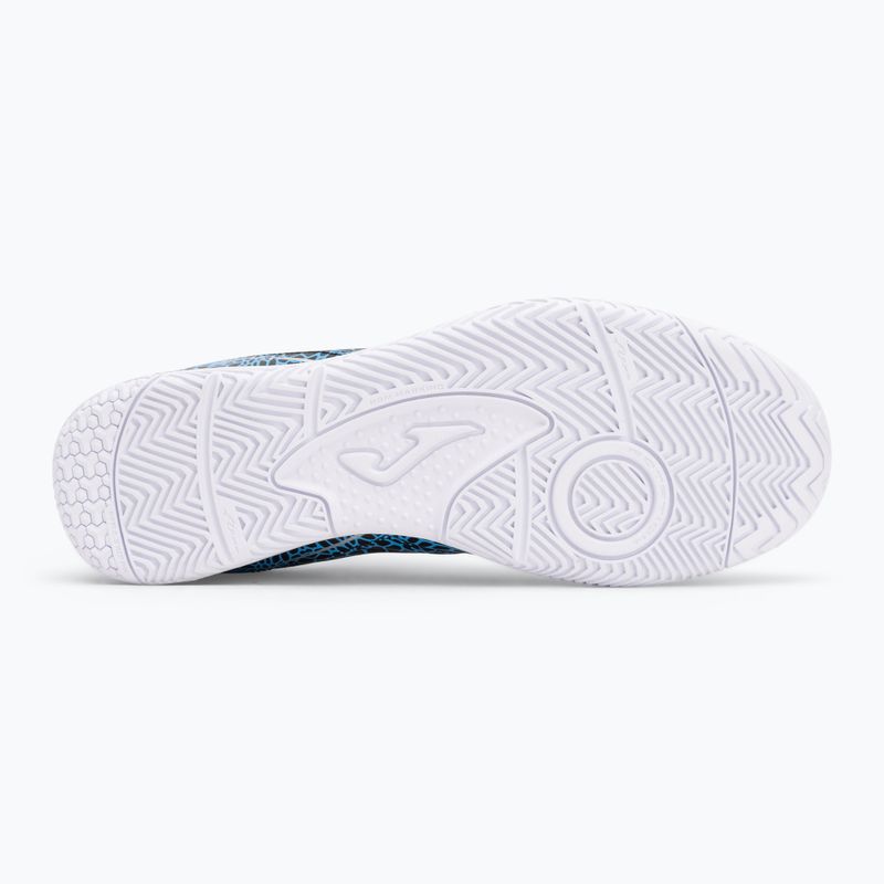 Men's football boots Joma Maxima IN black/turquoise 4