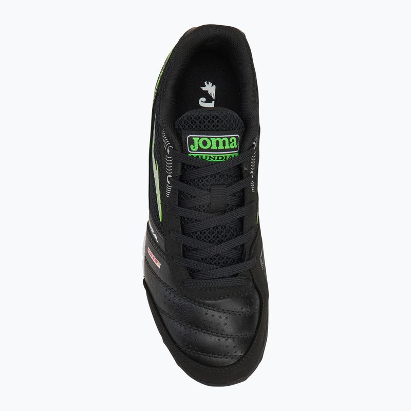 Men's football boots Joma Mundial TF black/green 5