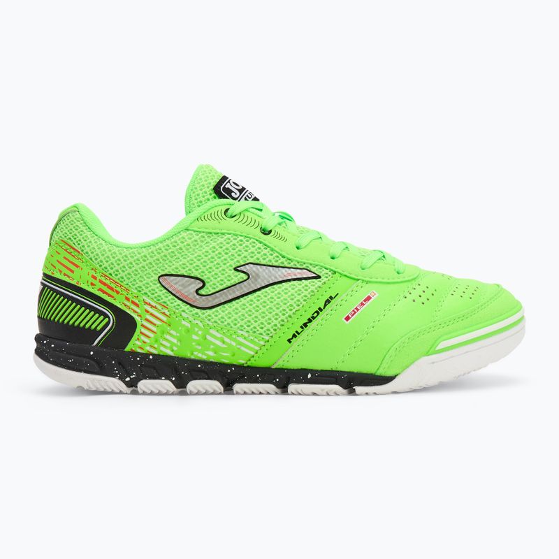 Men's football boots Joma Mundial IN fluor green 2