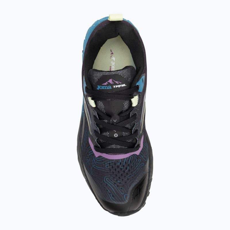 Women's running shoes Joma Sima black/blue 5