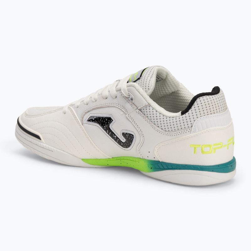 Men's football boots Joma Top Flex IN white 3