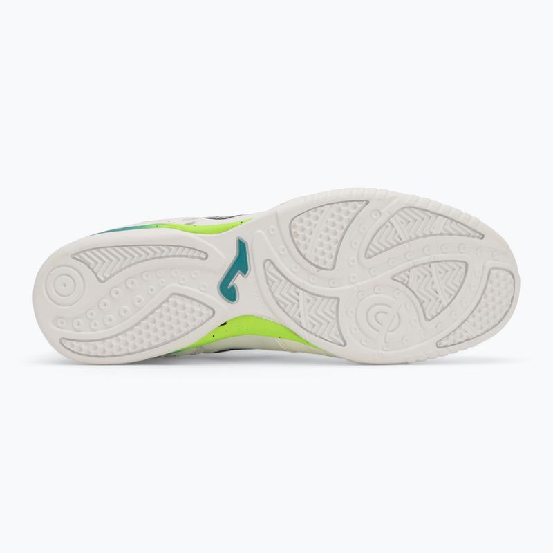 Men's football boots Joma Top Flex IN white 4