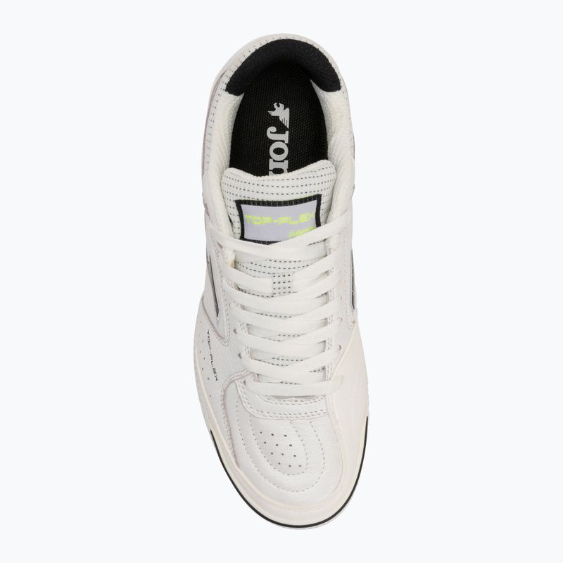 Men's football boots Joma Top Flex IN white 5