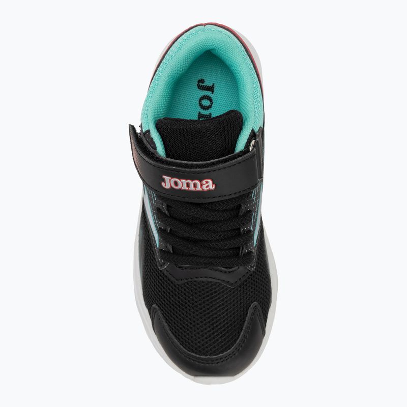 Joma Active Jr children's shoes black/turquoise 5