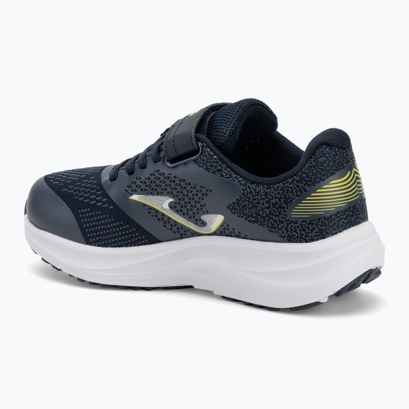 Joma Speed Jr children's shoes navy/yellow 3