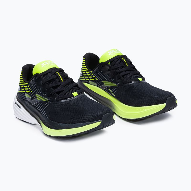 Men's Joma Super Cross running shoes black/lemon 2