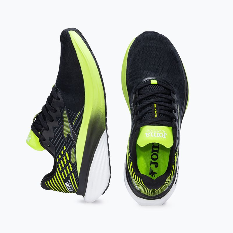 Men's Joma Super Cross running shoes black/lemon 4
