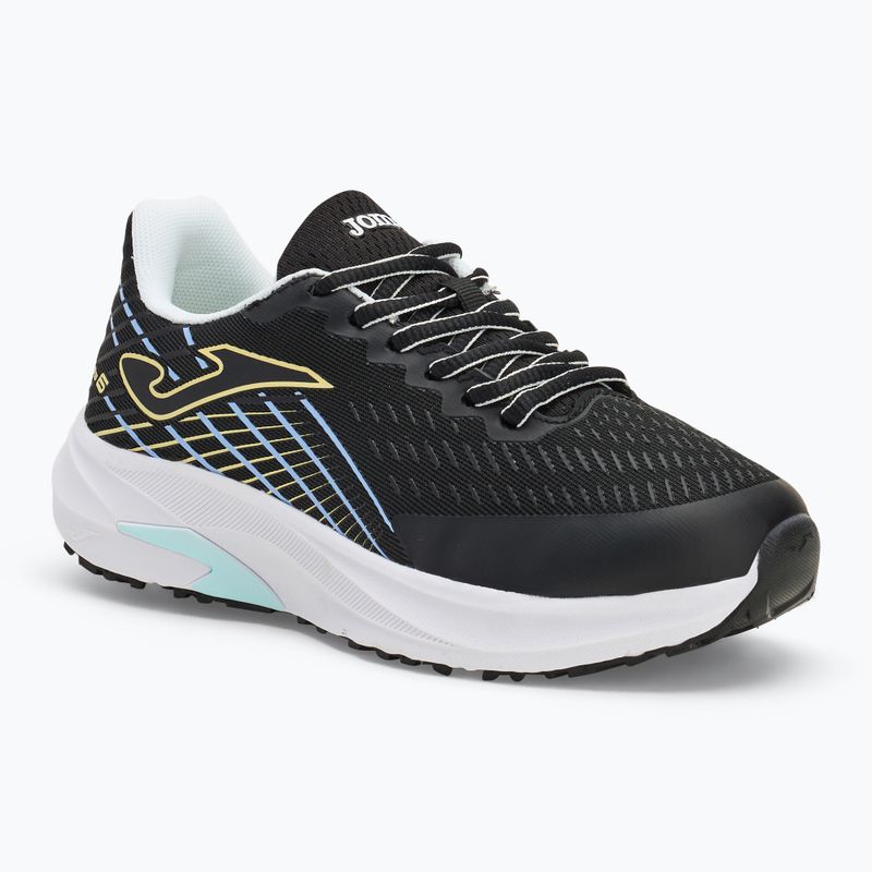 Children's running shoes Joma Super Cross black/ turquoise