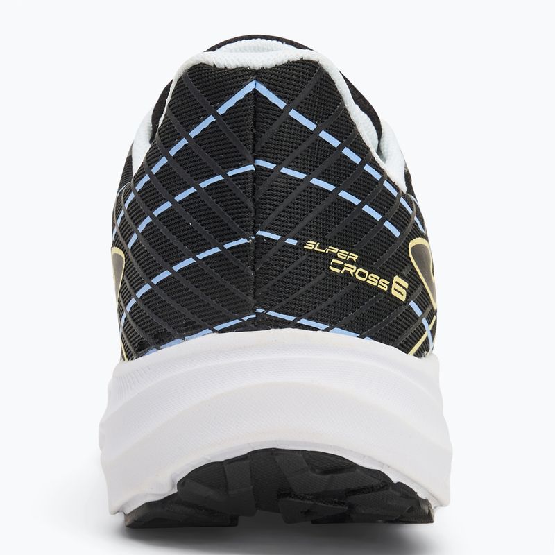 Children's running shoes Joma Super Cross black/ turquoise 6