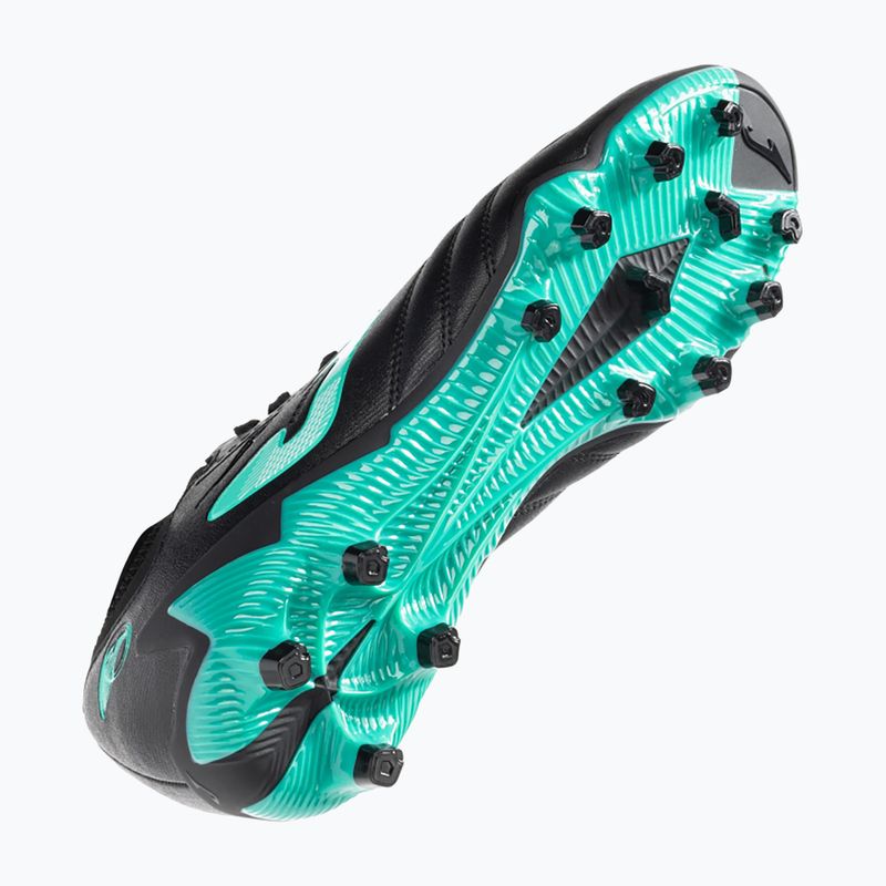 Men's football bootsJoma Powerful FG black turquoise 12
