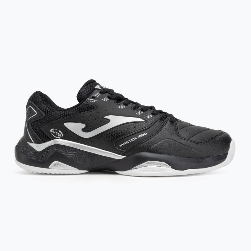 Men's tennis shoes Joma Master 1000 C black 2