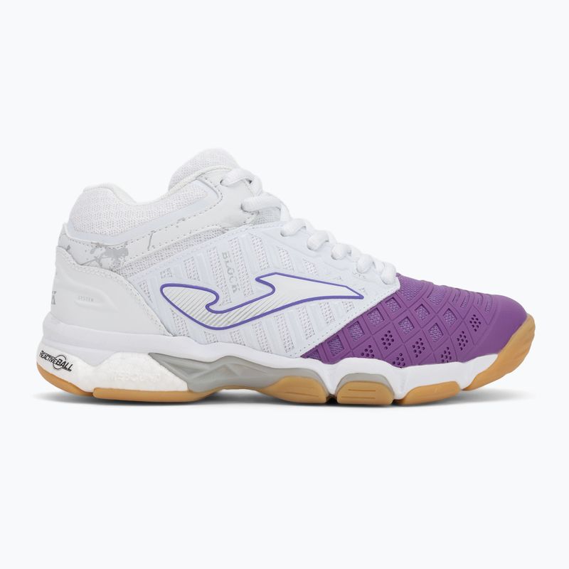 Women's volleyball shoes Joma V.Blok white/violet 2