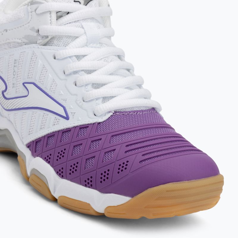 Women's volleyball shoes Joma V.Blok white/violet 7