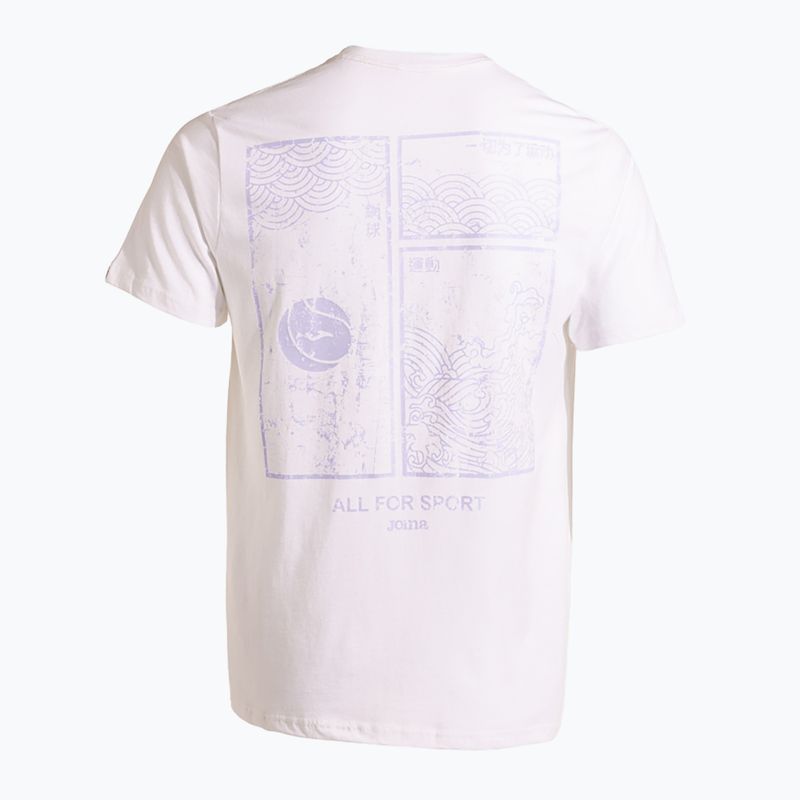 Men's tennis shirt Joma Challenge white 2