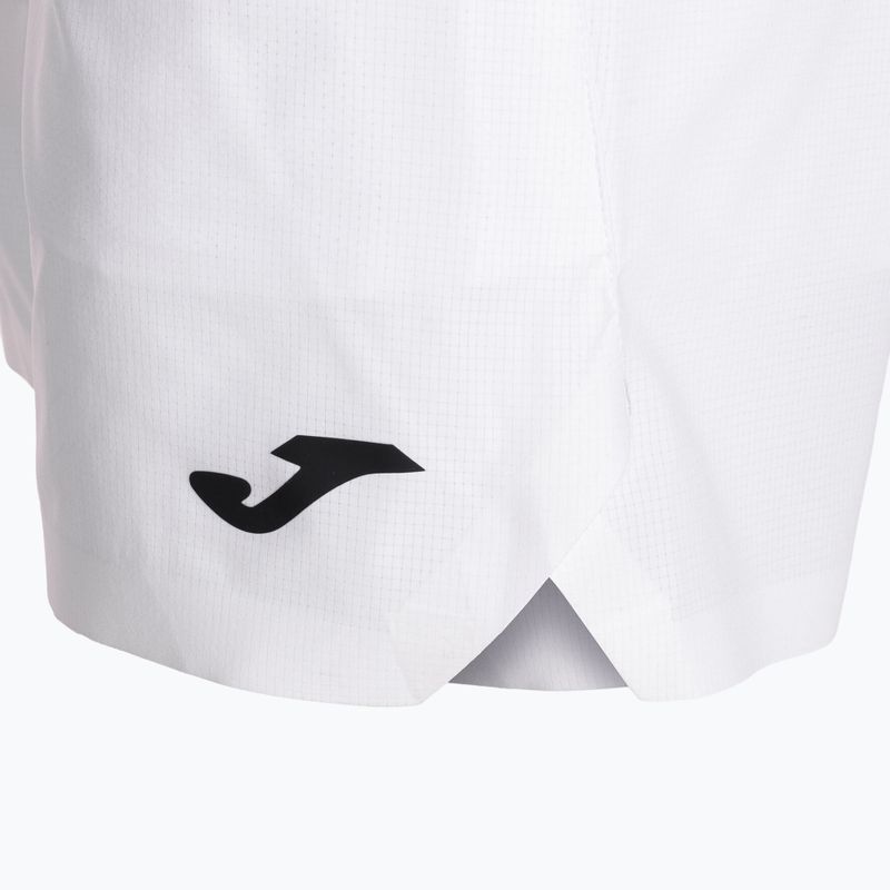 Men's tennis shorts Joma Challenge Bermuda white 7