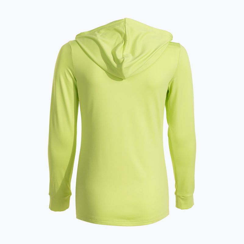 Women's tennis sweatshirt Joma Sculpture II Zip-Up Hoodie W lime 2
