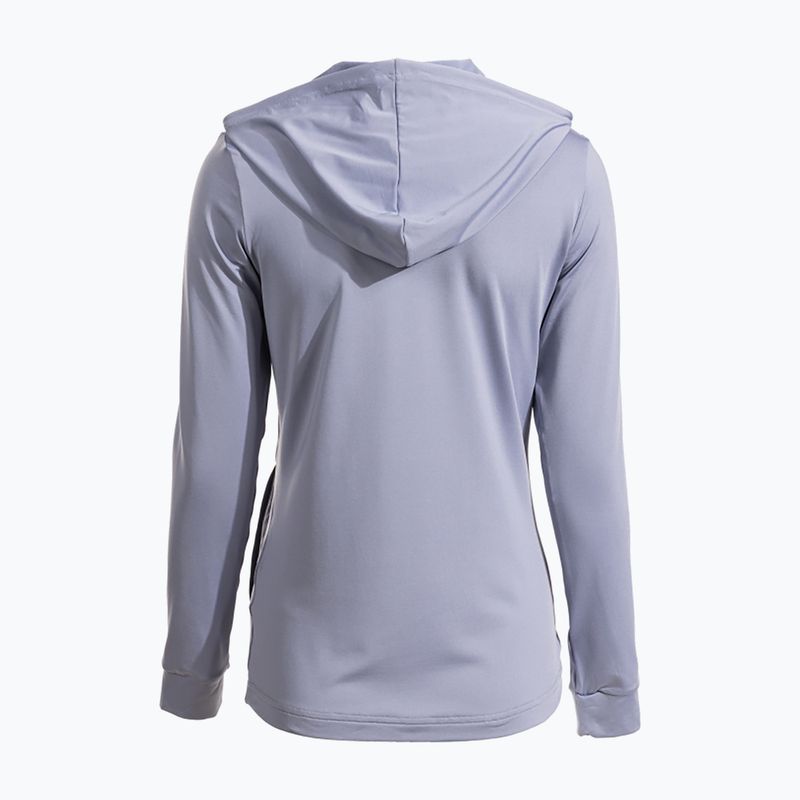Women's tennis sweatshirt Joma Sculpture II Zip-Up Hoodie W blue 2