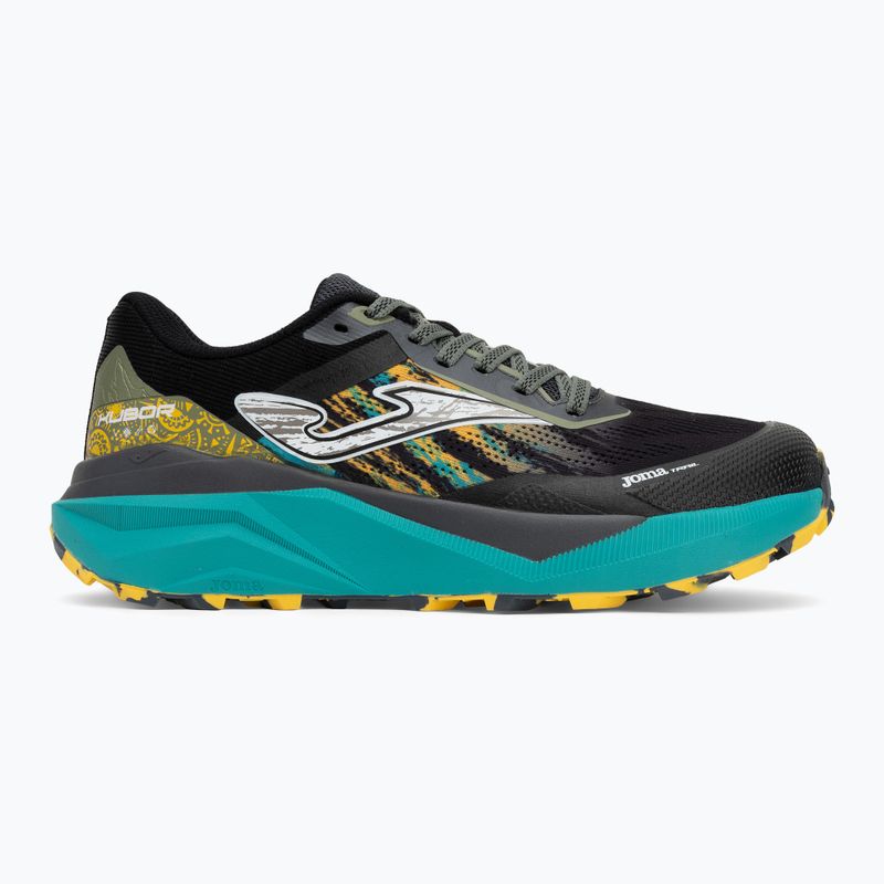 Men's Joma Kubor black/turquoise running shoes 2