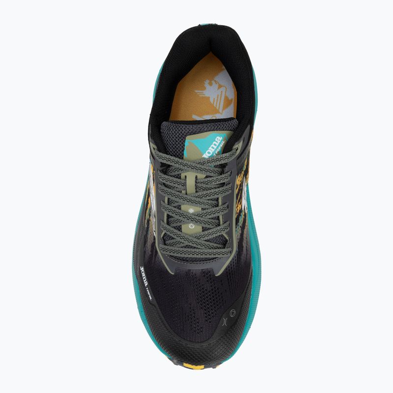 Men's Joma Kubor black/turquoise running shoes 5